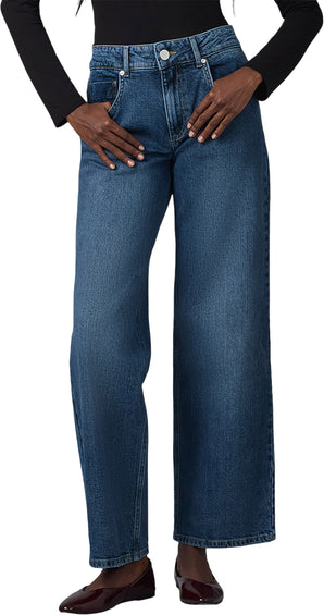 Lola Jeans Jean droit décontracté taille mi-haute Miro - Femme