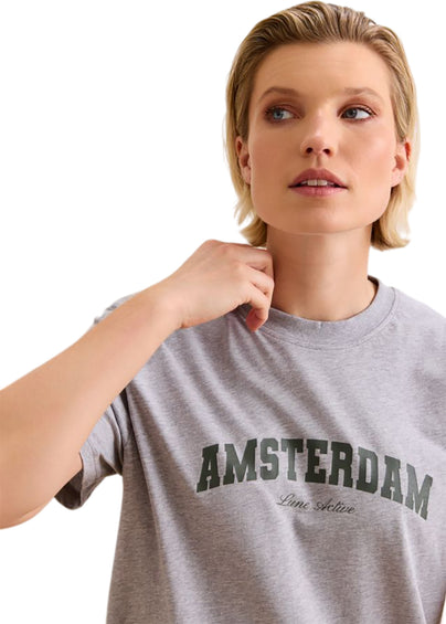 Lune Active T-shirt Demi Amsterdam - Femme