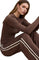 Lune Active Pantalon de survêtement River Lift - Femme - Chocolate - Marshmellow