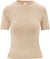Lune Active T-shirt à manches courtes régulier Olly - Femme - Beige Melange
