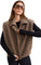 Lune Active Veste en mohair végétalien Helen - Femme - Truffle