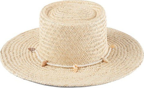 Lack of Color Chapeau Seashells Boater - Femme