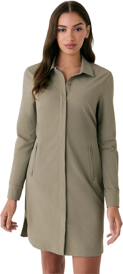 Lolë Robe-chemise Olivie Tech - Femme