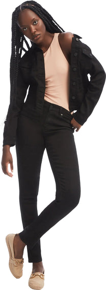 Lois Jeans Veste de Jean Noir STEPH