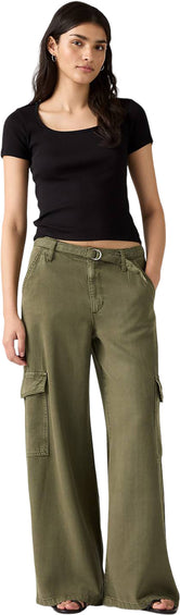 Levi's Pantalon cargo baggy style dad - Femme