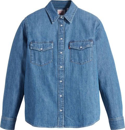 Levi's Chemise en denim Western Essential - Femme