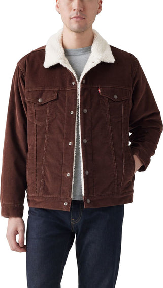 Levi's Manteau de camionneur sherpa coupe décontractée - Homme