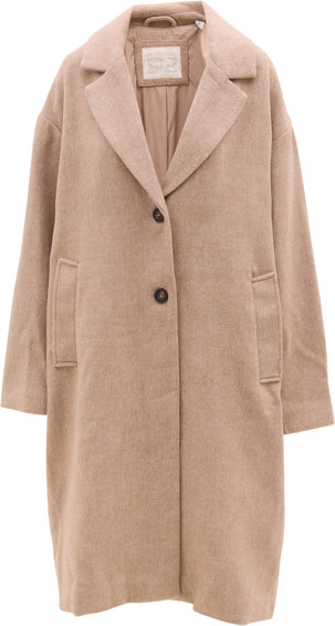 Levi's Manteau long droit à simple boutonnage - Femme