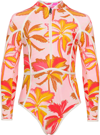 Maaji Maillot de surf une pièce Pink Palms Moorea - Fille