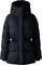 Mackage Manteau en duvet matelassé en tissu froissé doux Freya-SW - Femme - Black