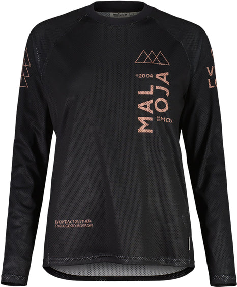 Maloja T-shirt de vélo à manches longues ElferkofelM. - Femme