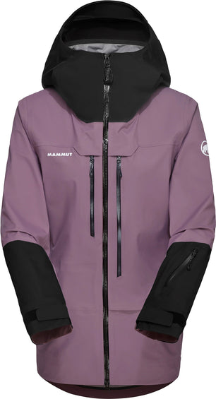 Mammut Manteau à capuchon coquille rigide Haldigrat Air - Femme