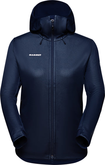 Mammut Manteau à capuchon coquille souple Ultimate VII - Femme
