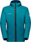 Mammut Manteau à capuchon isolé hybride Rime Light - Homme - Deep Teal - Black