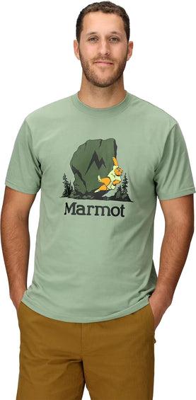 Marmot T-shirt à manches courtes Bouldering Marty - Homme
