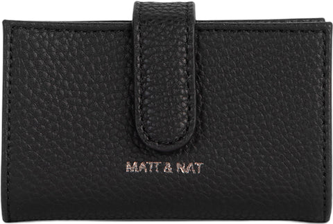 Matt & Nat Porte-cartes végétalien Crepe - Collection Grain - Femme