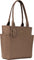 Matt & Nat Sac fourre-tout vegan Iona - Collection Grain - Femme - Toffee