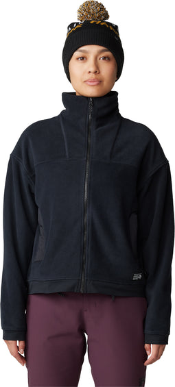 Mountain Hardwear Manteau à glissière pleine longueur en molleton Powder Maven - Femme