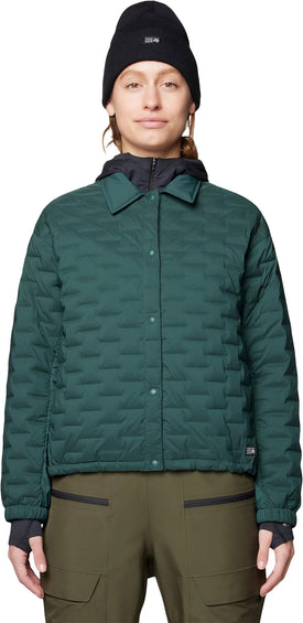 Mountain Hardwear Manteau léger à boutons-pression Stretchdown - Femme