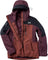 Mountain Hardwear Manteau Powder Maven - Femme - Bourbon Brown - Blackberry - Black