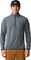 Mountain Hardwear Chandail à glissière 1/4 Microchill - Homme - Volcanic Heather