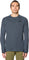 Mountain Hardwear Couche de base technique à manches longues Airmesh - Homme - Moon Blue