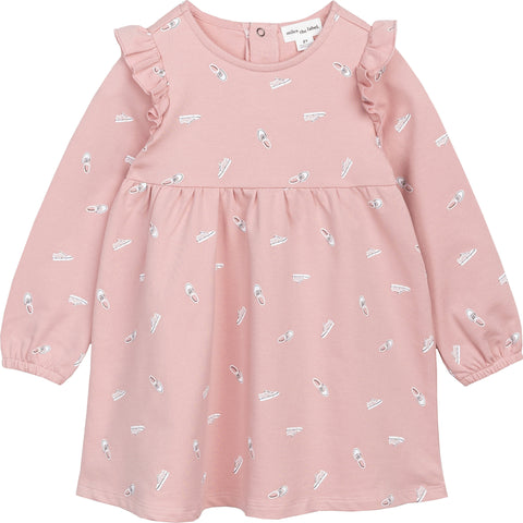 Miles The Label Robe en tricot à manches courtes - Fille