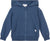 Miles The Label Chandail à capuchon zippé Miles blue - Enfant - Blue Dusty