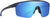 Maui Jim Lunettes de soleil polarisées Paluna - Unisexe - Black Matte - Blue Hawaii Mirror