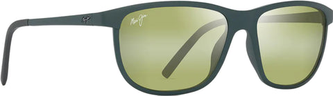 Maui Jim Lunettes de soleil polarisées Lele Kawa - Matte Dark Military Green - Verres Maui HT