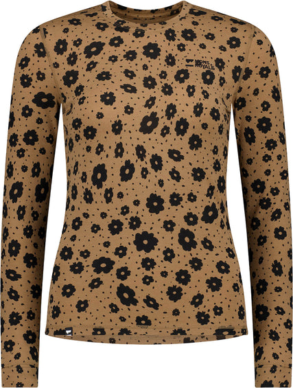 Mons Royale Couche de base pour le haut à manches longues en mérinos Cascade - Femme