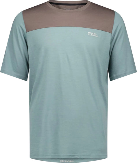 Mons Royale Maillot de vélo à manches courtes en mérinos Diversion - Homme