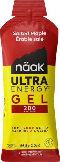 Naak Gel énergétique au sirop d'érable salé 57g x 12