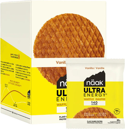 Naak Gaufres énergétiques vanille 12 x 30g