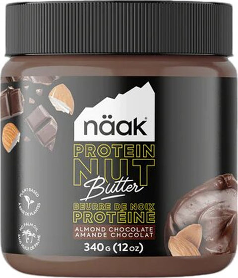 Naak Beurre de noix protéiné aux amandes et chocolat 340g