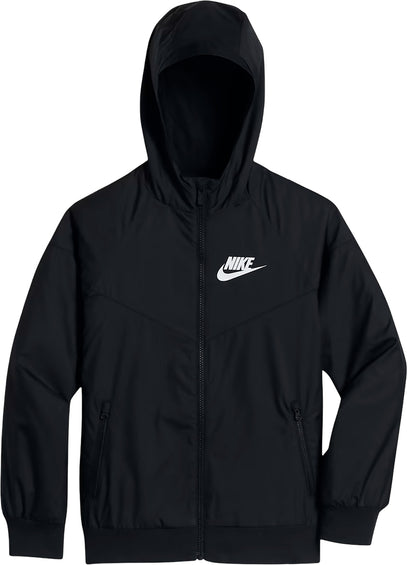 Nike Manteau à capuchon ample longueur hanches Sportswear Windrunner - Garçon