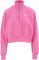Nike Chandail en molleton écourté à glissière 1/4 Sportswear Phoenix - Femme - Playful Pink - Sail