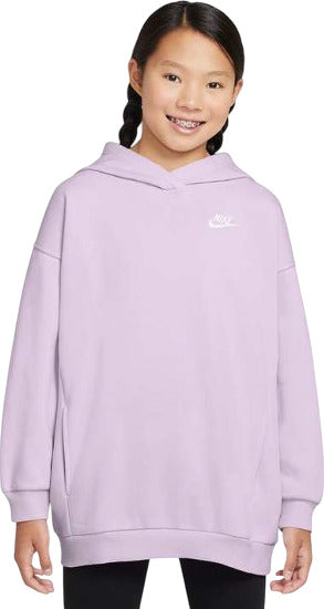 Nike Chandail à capuchon surdimensionné en molleton Sportswear Club - Grand enfant