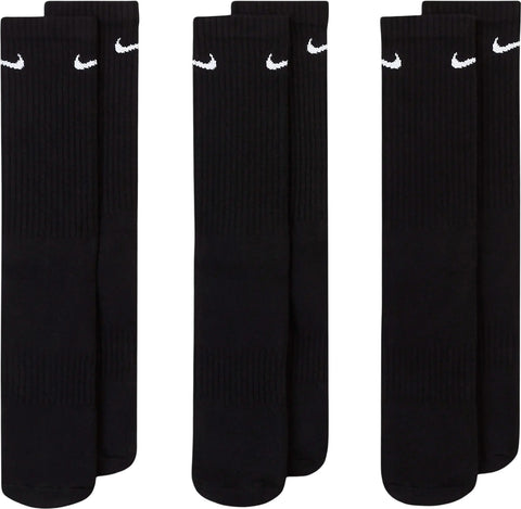 Nike Chaussettes mi-mollet d'entraînement à coussinets 3 Paires Everyday