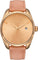 Nixon Montre en cuir Thalia - Femme - Light Gold - Tan