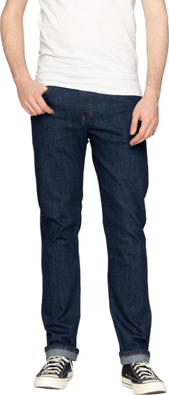 Naked & Famous Jean Blue Comfort Stretch Selvedge Weird Guy - Homme