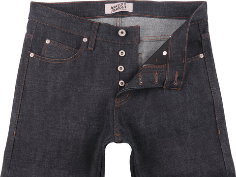 Naked & Famous Jean Weird Guy High Noon Selvedge - Homme