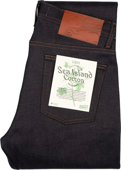 Naked & Famous Jeans Weird Guy - Sea Island Selvedge - Homme