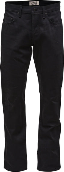 Naked & Famous Jeans Weird Guy - Solid Black Selvedge - Homme