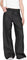 Naked & Famous Jean Wide Wild West - Black Lightweight Denim - Black - Femme - Black
