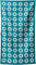 Nomadix Serviette ultralégère - Unisexe - Fresh Flowers Teal Ocean
