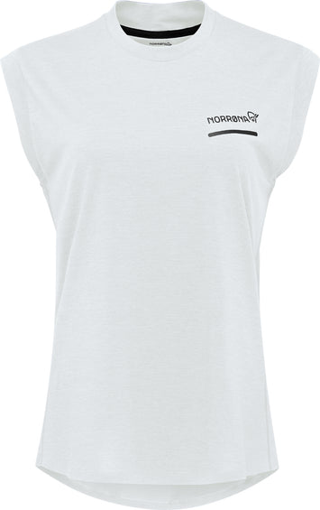 Norrøna T-shirt sans manches Senja Equaliser - Femme