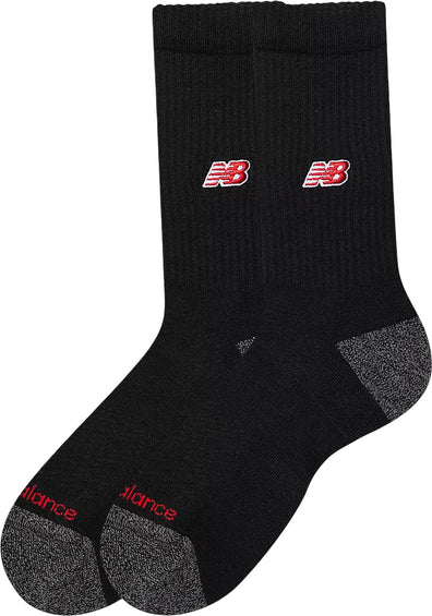 New Balance Chaussettes mi-mollet paquet de 2 Active NB Premium - Unisexe