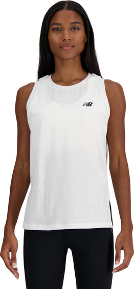 New Balance Camisole de sport Essentials Heathertech - Femme