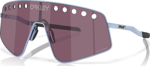 Oakley Lunettes de soleil Sutro TI Sweep - Polished Stonewash - Verres Prizm Road Black - Unisexe